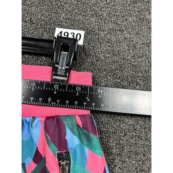 Sassy Jones Track Suit Womens Medium Pink Teal Tropical Jacket Joggers Set NEW - Picture 15 of 16